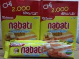 6盒印尼纳宝帝nabati丽芝士奶酪威化饼干340g罐进口零食批发