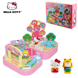 Hello Kitty 凯蒂猫街角物语系列游乐场 KT-50004 女孩过家家玩具