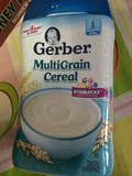 美国嘉宝Gerber混合谷物米粉 强化铁锌 227g 6个月以上