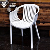 世途休闲椅北欧餐椅咖啡椅美式椅子简约沙滩椅时尚靠背椅成人圈椅
