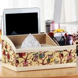 欧式桌面家用皮革纸巾盒 餐巾抽纸盒纸抽盒桌面茶几客厅收纳盒