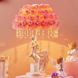 特价促销2016树脂卧室简约现代装饰品结婚创意摆件礼物高档台灯