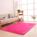床边地毯卧室可定制房间满铺毯客厅沙发前茶几丝毛地毯防滑脚垫