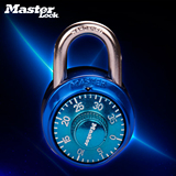 美国Master Lock玛斯特锁衣柜橱窗旋转式固定密码锁 健身房挂锁