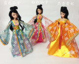 2016新版古装芭芘公主洋娃娃中国古装花仙子娃娃女孩玩具礼物
