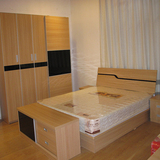 简单空间卧室全套家具组合套装四六件套双人床移门衣柜可定制