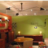 设计师Serge Mouille鸭嘴灯张牙舞爪餐厅客厅卧室书房吸顶灯创意