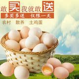 农家土鸡蛋40枚包邮土特产正宗新鲜自养散养土鸡蛋纯天然有机月子