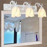 美式镜前灯卫生间浴室镜柜灯厕所防雾简约梳妆灯具led欧式镜前灯