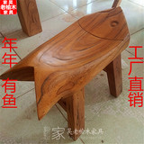 老榆木小板凳 鱼凳 实木换鞋凳化妆凳 矮凳儿童小凳 餐桌配套凳子