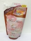 日本Kose 高丝玫瑰天堂保湿无硅洗发水袋装350ml