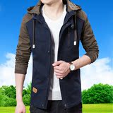 吉威龙春季夹克男款薄外套韩版青少年大码长袖修身学生上衣jacket
