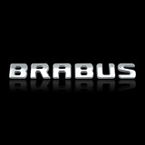 奔驰BRABUS巴博斯车标Smart改装3D立体贴字母贴个性车贴尾箱字标