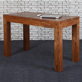 老榆木书桌写字台画案餐桌简约现代电脑桌实木家具全实木餐桌餐椅