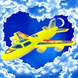 电动儿童飞机客机模型儿童音乐玩具男孩子生日礼物3-4-5-6-7岁
