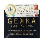 日本代购 GEKKA 保湿水润收缩毛孔睡眠面膜80g