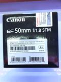Canon/佳能EF50mmf/1.8STM定焦人像 原装正品 小痰盂镜头