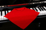 钢琴罩擦琴布超极细纤维钢琴键盘尼擦琴布琴键罩防尘布钢琴配件
