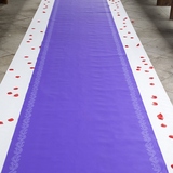 婚庆用品布置唯美地毯红地毯结婚一次性专用庆典纯色客厅楼梯品一