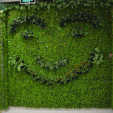 仿真人造塑料假草坪仿真植物墙背景墙绿化仿真草坪+仿真绿植物墙