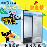 穗凌 LG4-259LT单温冰柜单门立式展示柜商用冷藏保鲜柜啤酒饮料柜