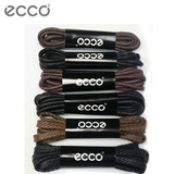 正品代购 ECCO爱步鞋带 全棉打蜡防水男女式通用鞋带 圆 遍 粗 细
