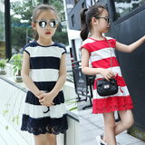 4岁女童夏装5连衣裙6韩国7小女孩裙子8纯棉9儿童10小学生12公主裙