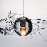 DINZ设计家定制灯具/北欧蒙特系列/圆款气泡水晶球吊灯