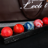 日本式星空球巧克力礼盒装八大行星球创意情人节生日浪漫礼物零食