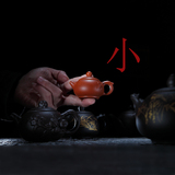 迷你紫砂壶小容量茶壶一杯袖珍正品宜兴朱泥潮州功夫茶具摆件泡茶
