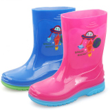 外贸原单正品儿童雨靴卡通时尚雨鞋中童小童女童男童个性防滑雨鞋