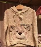【验货特价】15冬款Paw小熊女童针织T恤卫衣PCMA54T57M MA54T57M