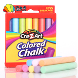 正品美国Cra-Z-Art彩色粉笔 无毒环保 微尘儿童无尘粉笔