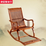 迪蒙斯家具 红木摇椅实木摇椅 仿明清古典摇椅花梨木摇椅梳子摇椅