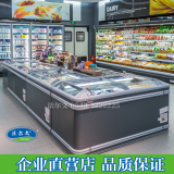 法尔文超市组合岛柜速冻冷藏冷冻柜水饺汤圆卧式冷柜展示柜冰柜