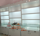 欧式烤漆珠宝展示柜玻璃化妆品展柜首饰小饰品柜产品柜陈列柜货架