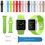 2016 苹果手表表带 apple watch硅胶sport橡胶新品iwatch运动男女