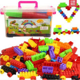 儿童玩具大号颗粒拼插积木益智早教170块塑料积木宝宝2-3-6岁礼物
