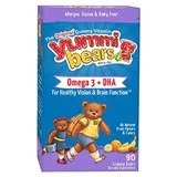 【代购】美国Yummi Bears金牌小熊儿童Omega3鱼油DHA软糖 90粒