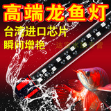 【鱼缸灯led灯 水族箱防水照明灯潜水灯鱼缸灯管 龙鱼专用红色