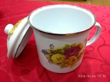 创意怀旧搪瓷缸加厚10cm铁搪瓷杯子茶杯复古带盖礼品水杯包邮