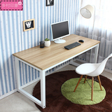 电脑桌台式宜家组装双人办公桌子家用简约现代写字台简易书桌收纳