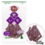 【现货】日本代购日式小点心有机紫薯条55g 功能性宠物狗狗零食