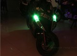 电动摩托车改装配件踏板车鬼火车导灯条超亮助力迅鹰LED装饰车灯