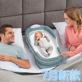 婴儿床床中床新生儿睡篮多功能便携式可折叠小床bb旅行宝宝床上床
