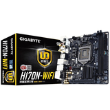 Gigabyte/技嘉 H170N-WIFI DDR4/M.2/ITX/1151主板 配I7 6700K