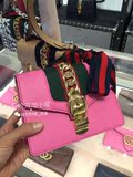意大利专柜正品 Gucci sylvie单肩斜跨手提背包 走秀款mini