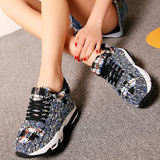 艾今集团公司授权IIJIN NFINITY秋季运动内增高女鞋小码韩版潮鞋