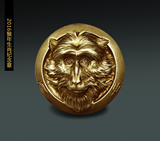 2016猴年珐琅生肖纪念章（青铜浇铸60MM礼品版）（运费到付）