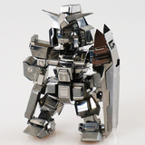3D金属拼图金属不锈钢模型拼装高达机器人黑耀武装机甲DIY玩具